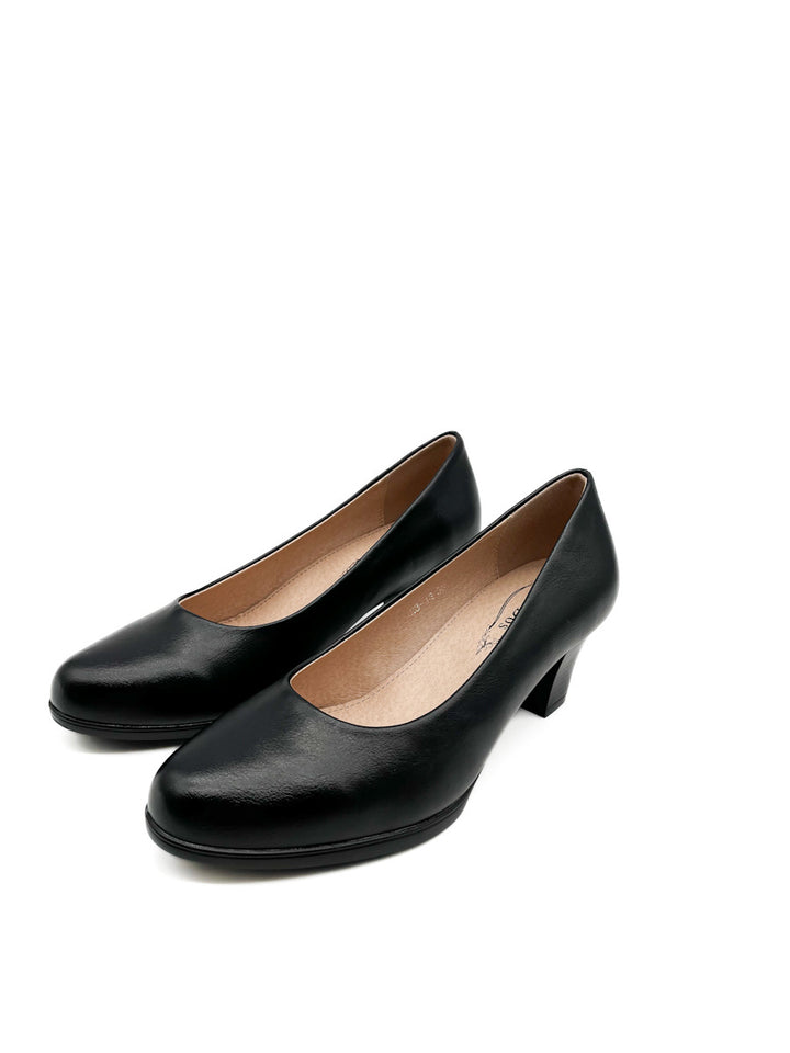 Zapato Salón Negro Referencia 2313
