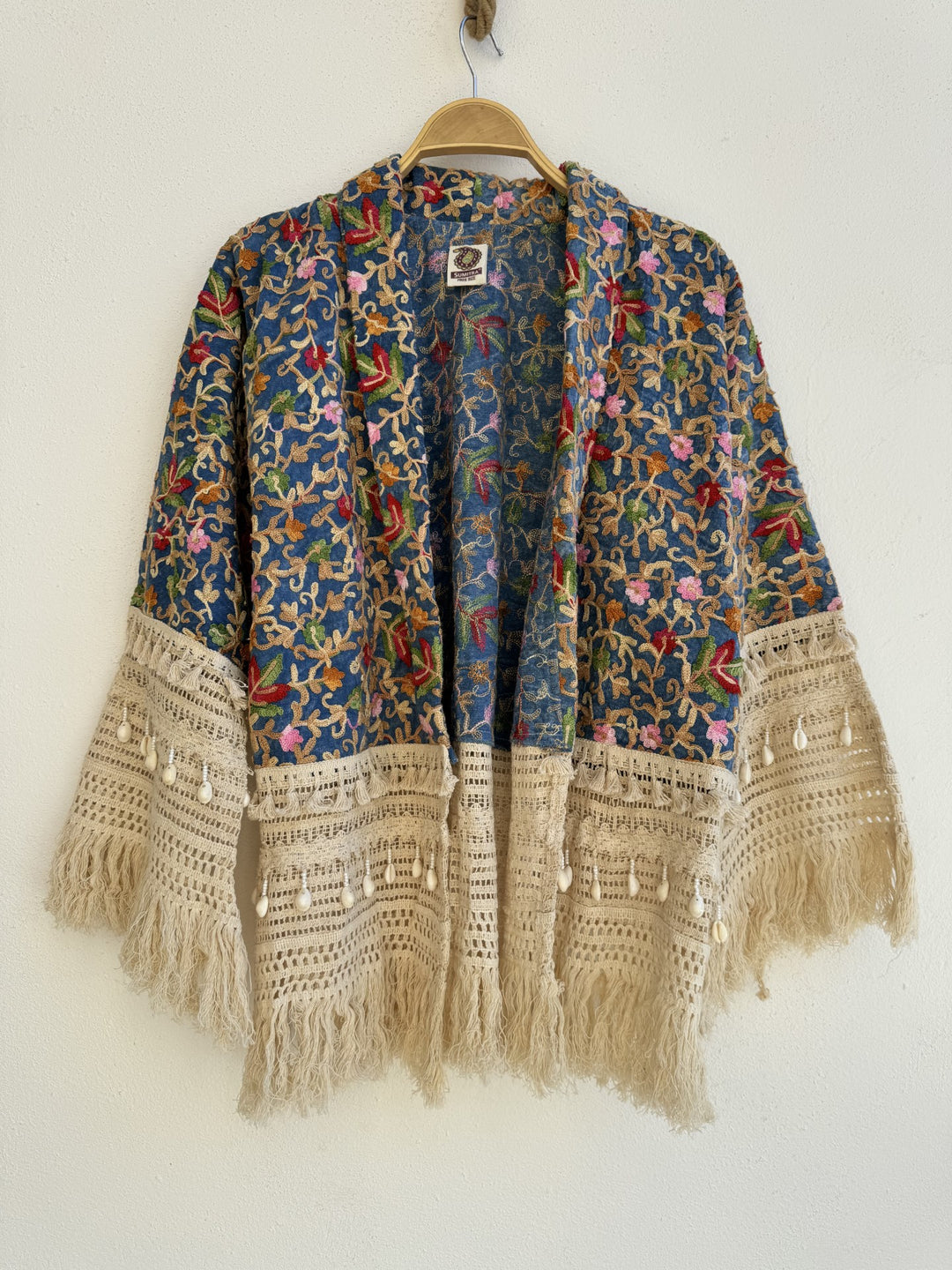 Kimono A11042 Boho Bordados