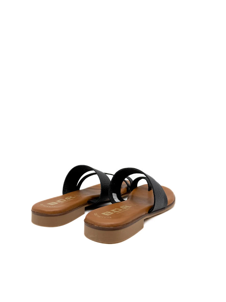 Sandalias de Cuero con Tira de Dedo y Plantilla de Gel - Artesanía Española