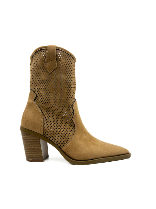 Botín Cowboy Calado M3030 Camel