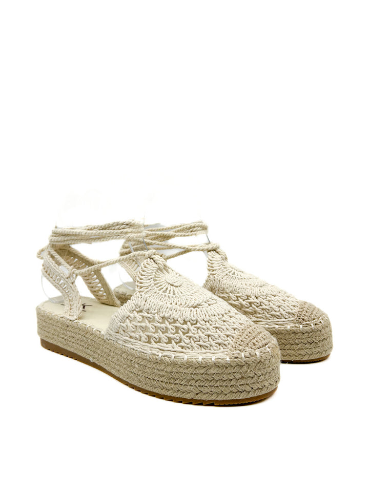 Esparteñas con Plataforma Crochet NK507