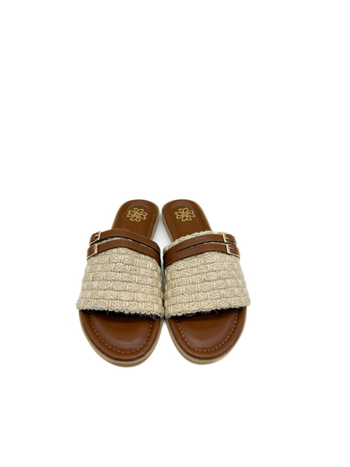 Sandalias de Esparto con Hebillas para el Verano
