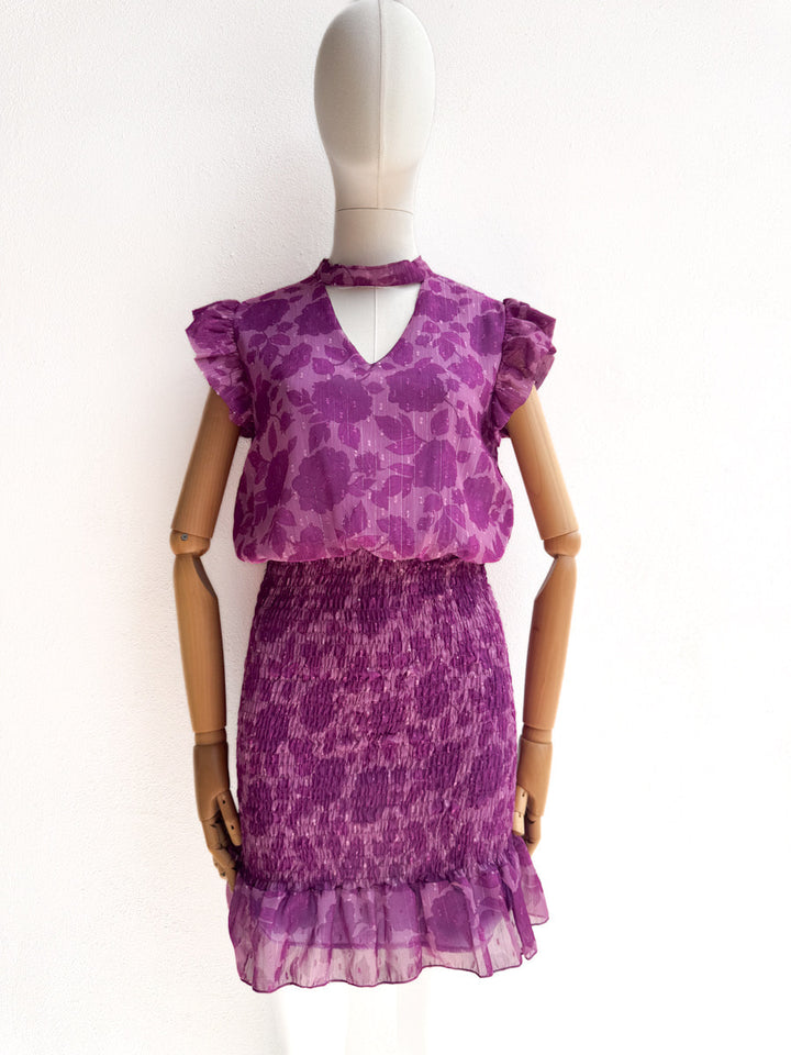 Vestido Floral Estilo Romántico