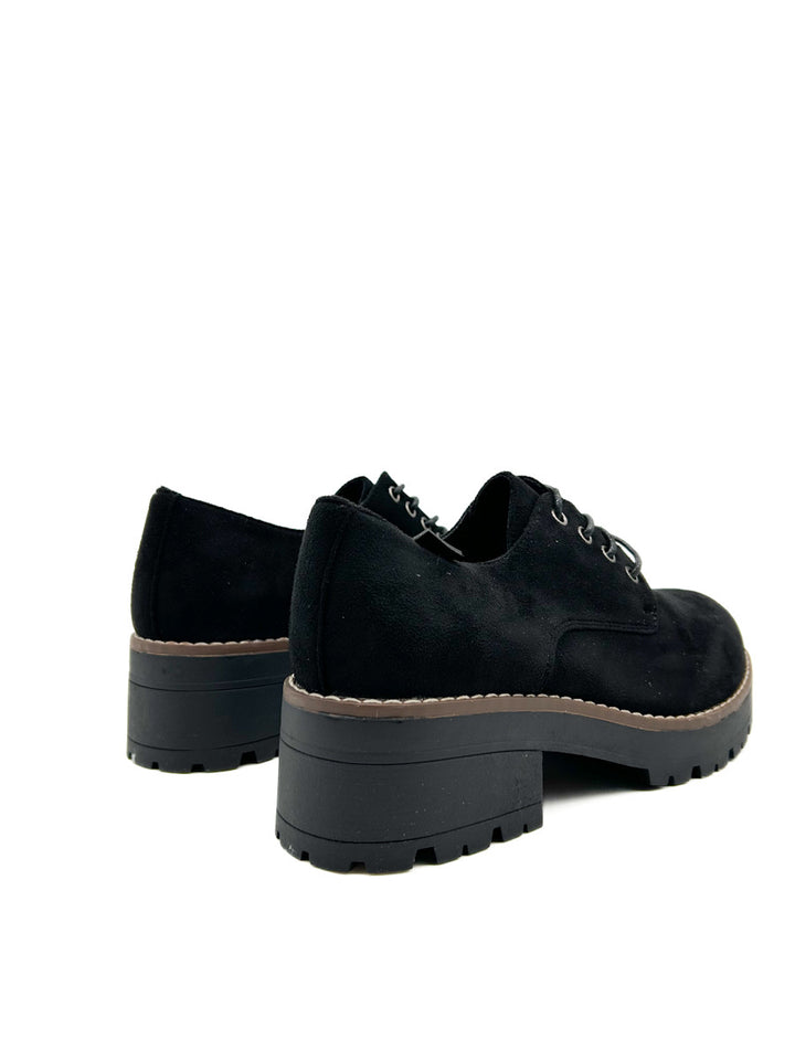 Zapato Plataforma Negro VR0118A