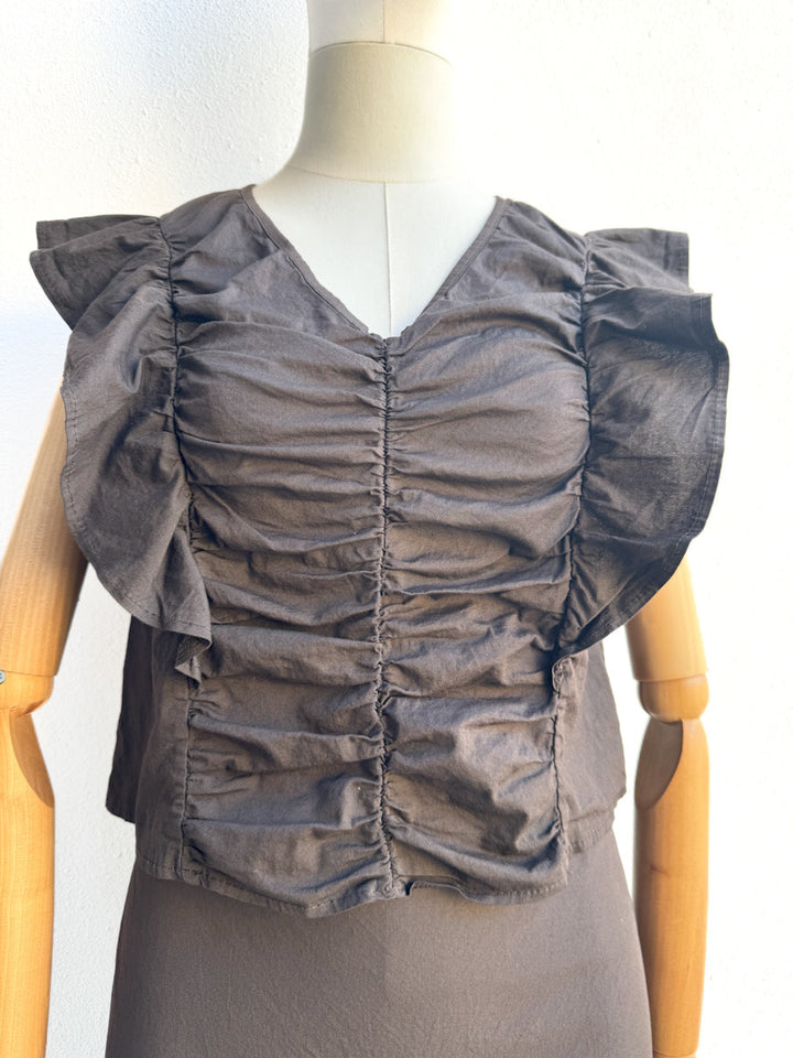 Conjunto Romántico-Blusa y Falda por Separado