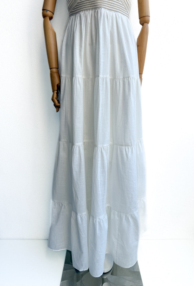 Vestido detalle cuerdas trenzadas