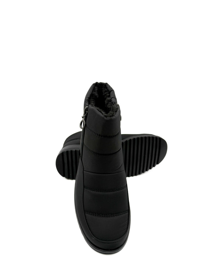 Botines de Nieve Impermeables con Doble Cremallera