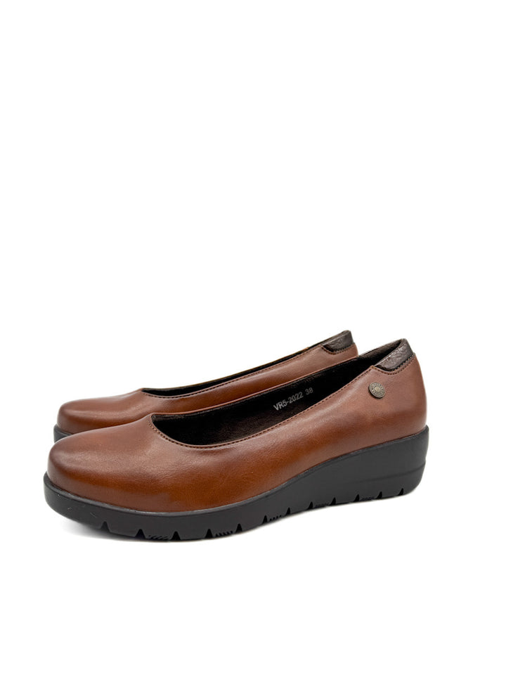 Zapatos de Cuña Baja con Plataforma