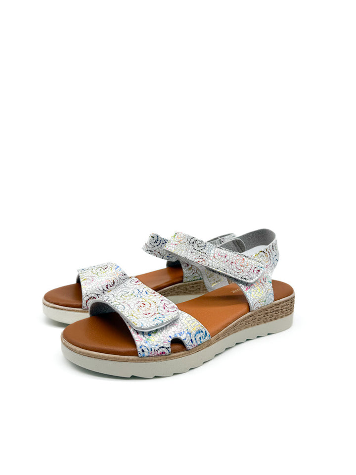 Sandalias Planas Bohemias con velcro