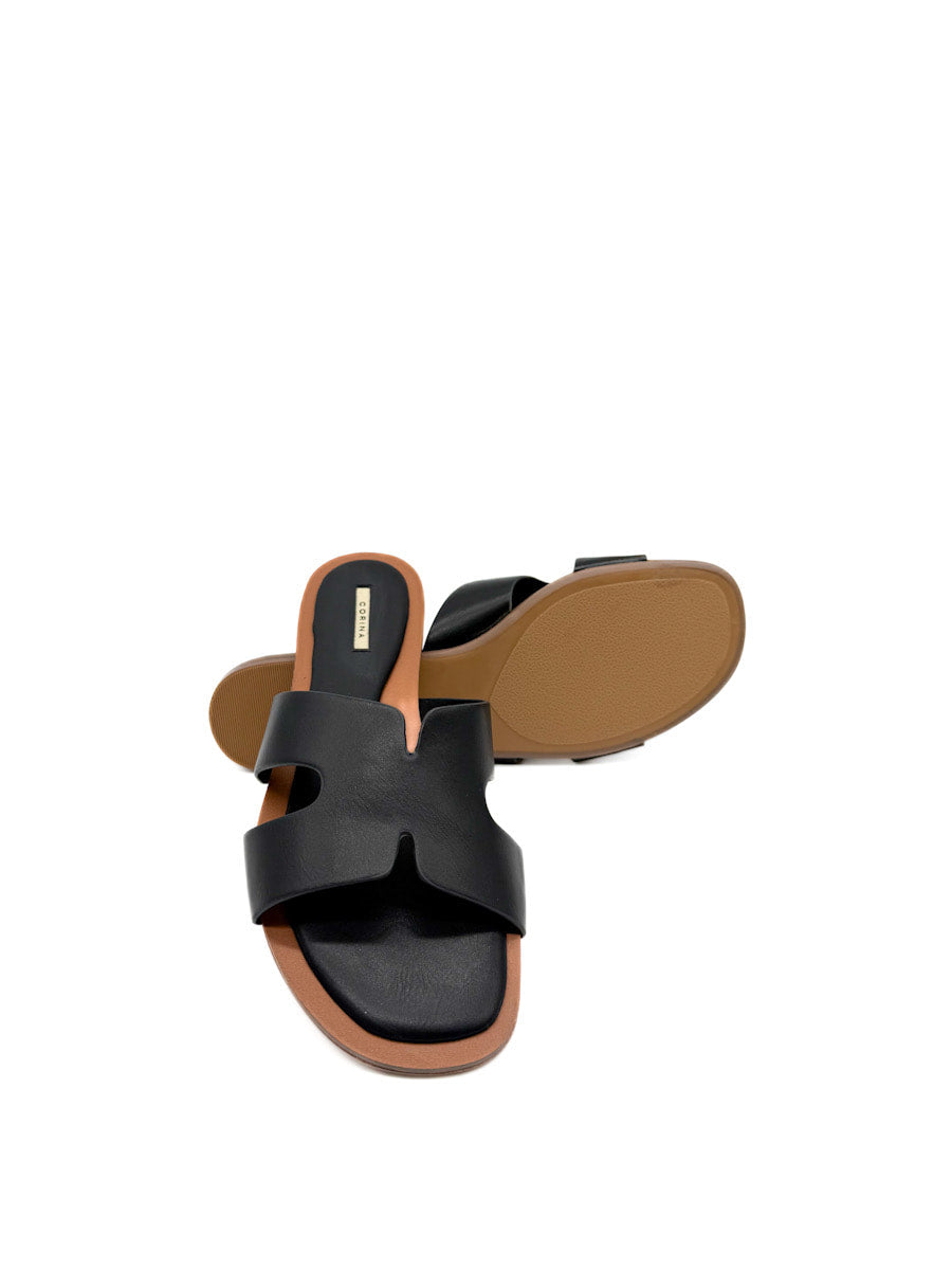 Sandalias Planas con Diseño en "H" – Elegancia y Comodidad