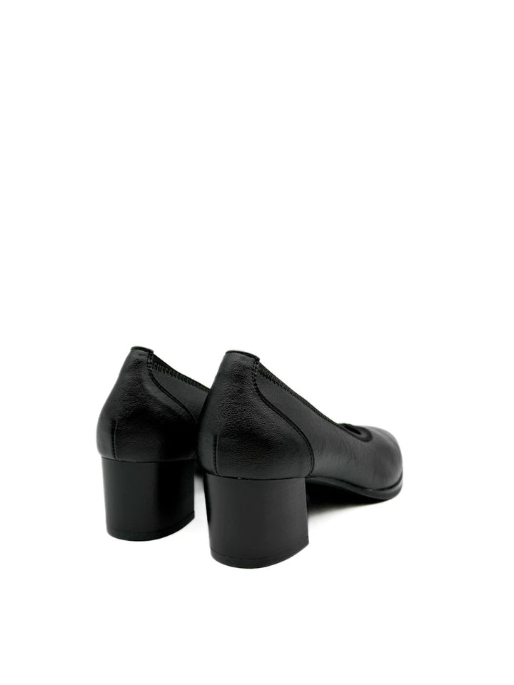 Zapatos Elegantes De Vestir Con Tacón Ancho Y Puntera Cuadrada Para Mujer