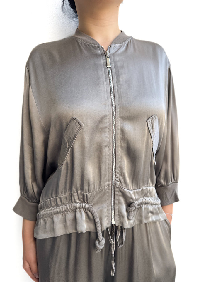 BOMBER SATINADA