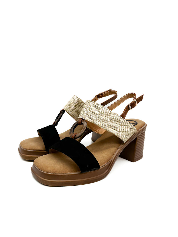 Sandalias Tacón Mujer BB71