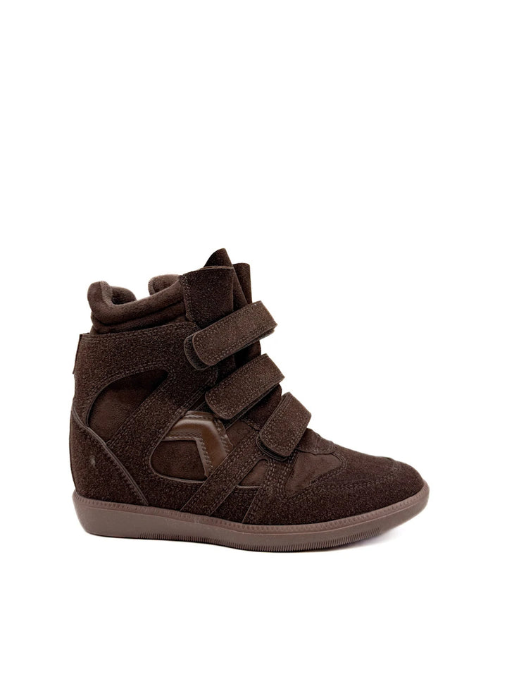Zapatillas con Cuña Interna y Cierre de Velcro