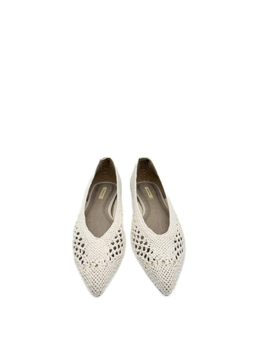 Bailarinas Planas Crochet Corina M5191