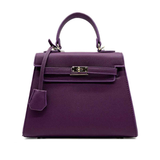 Bolso de Mano Para Mujer Morado Único