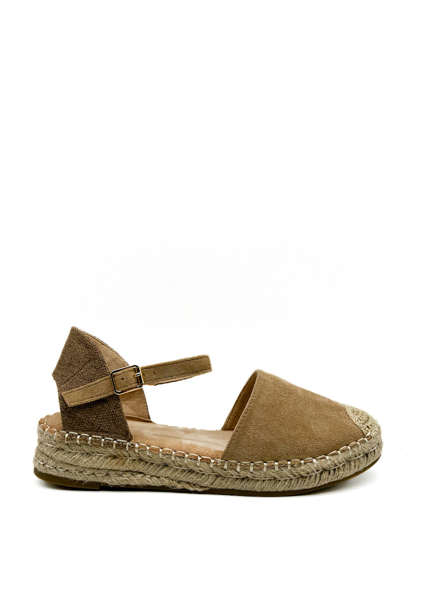 Alpargatas Antelina yute Referencia N5512 Kaki