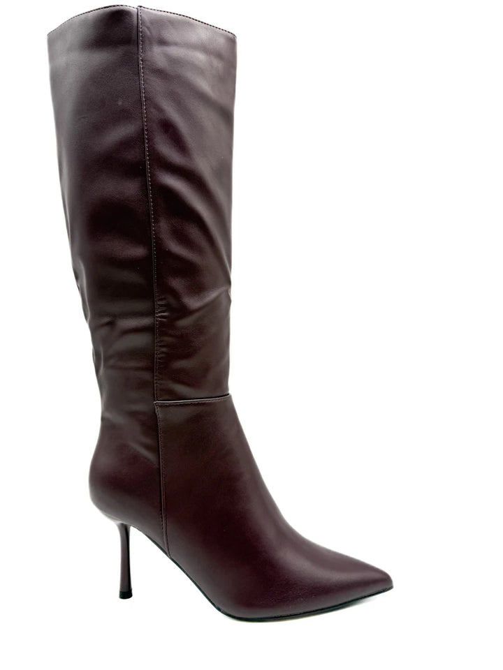 Botas Altas de Tacón de Aguja y Punta Afilada
