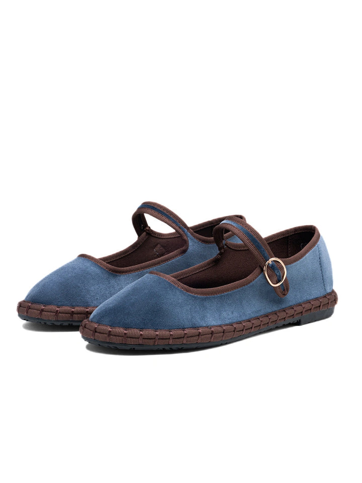 Merceditas de Terciopelo Bicolor Referencia CD8