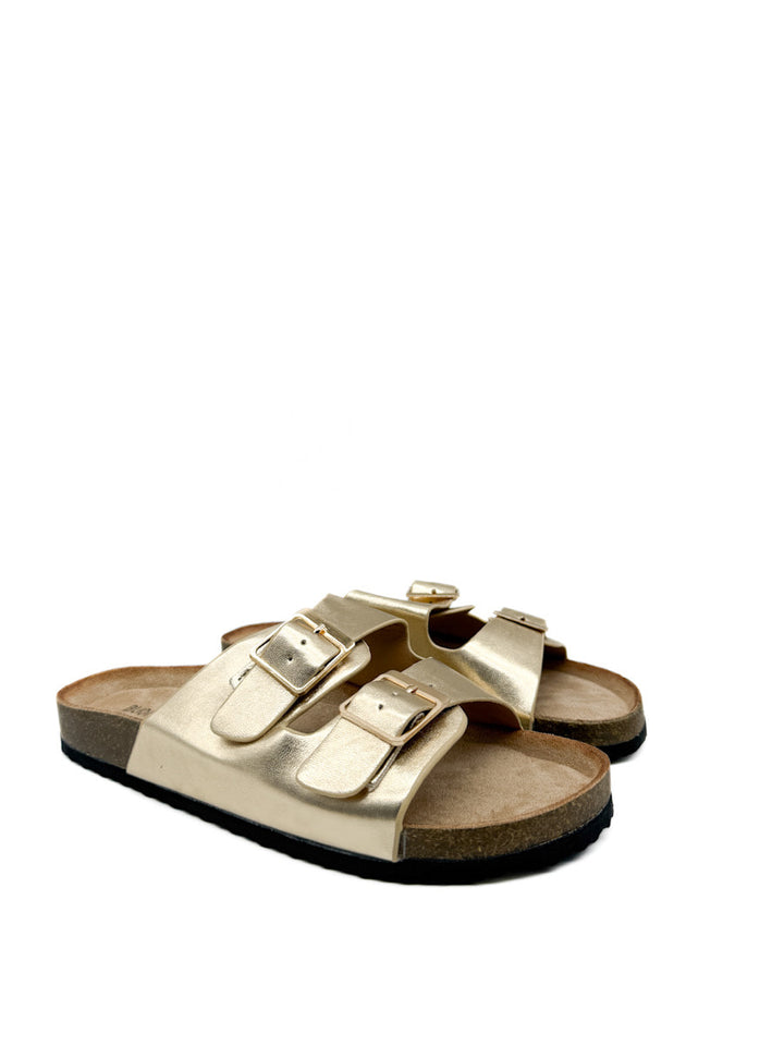 Sandalias Planas con Planta Bio