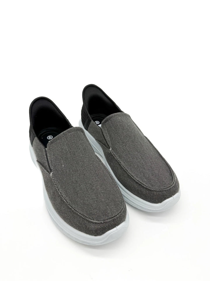 Mocasines Deportivos de Lona para Hombre Calzado Confort Slip-On