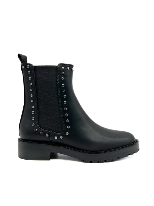 Botín Chelsea Tachas Corina M4840 Negro