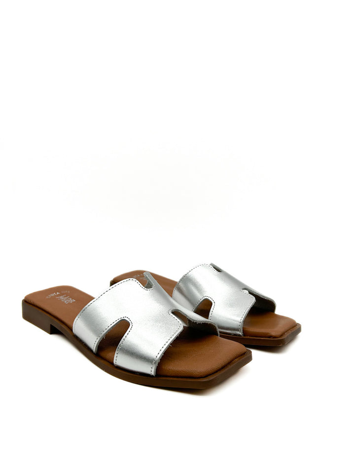 Sandalias Mules  Piel Mujer