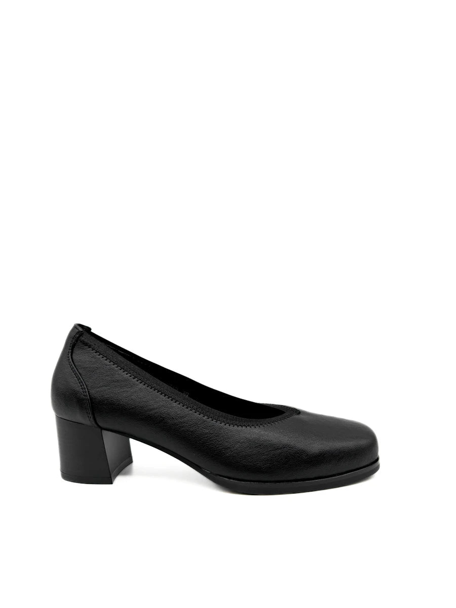 Zapatos Elegantes De Vestir Con Tacón Ancho Y Puntera Cuadrada Para Mujer