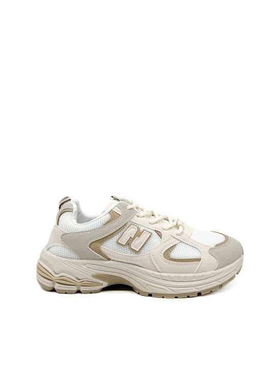 Zapatillas Deportivas con Estilo Retro Referencia CC120 Beige