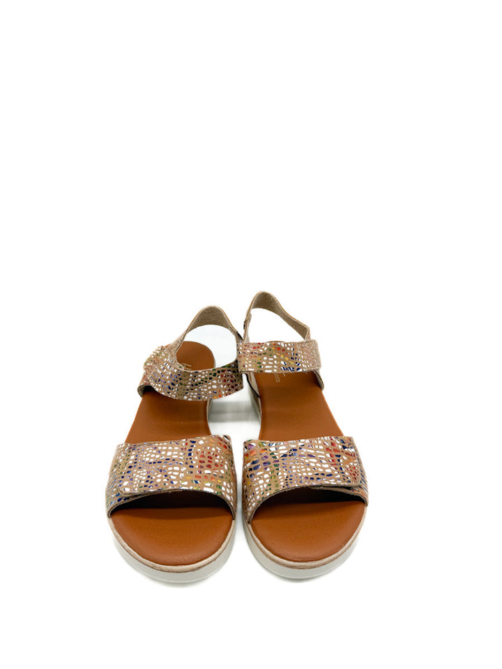 Sandalias Planas Bohemias con velcro
