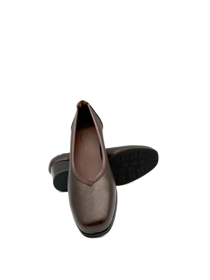 Zapatos Elegantes De Vestir Con Tacón Ancho Y Puntera Cuadrada Para Mujer