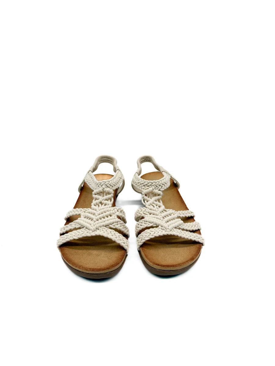 Sandalias de Verano con Cuerda Trenzada - Calzado Casual Antideslizante