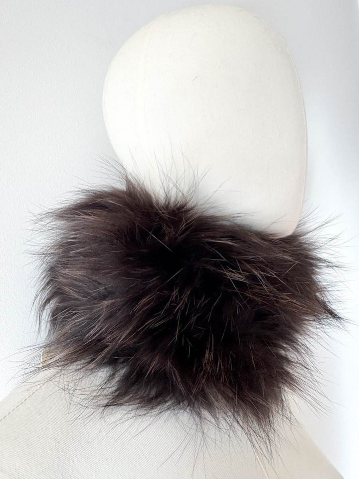 Cuello de piel natural de zorro – Elegancia y lujo para tus looks de invierno