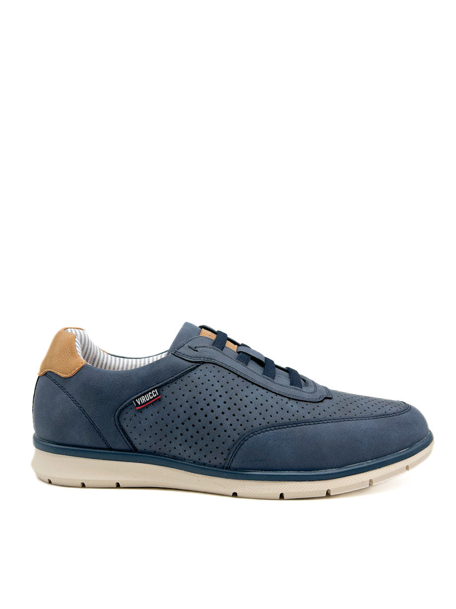 Zapatillas Deportivas Piel de Sintética para Hombre Azul marino