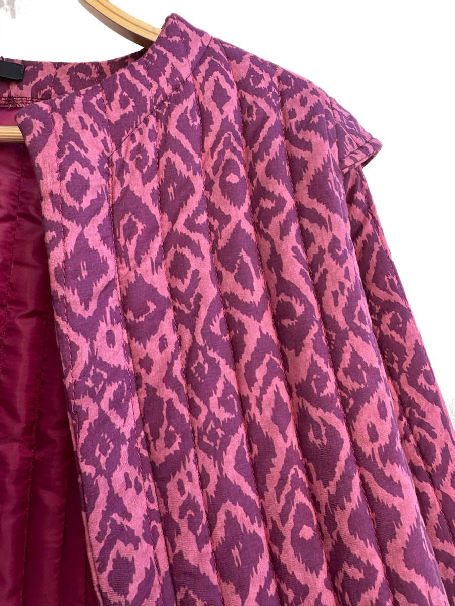 Chaqueta artesanal acolchada de algodón