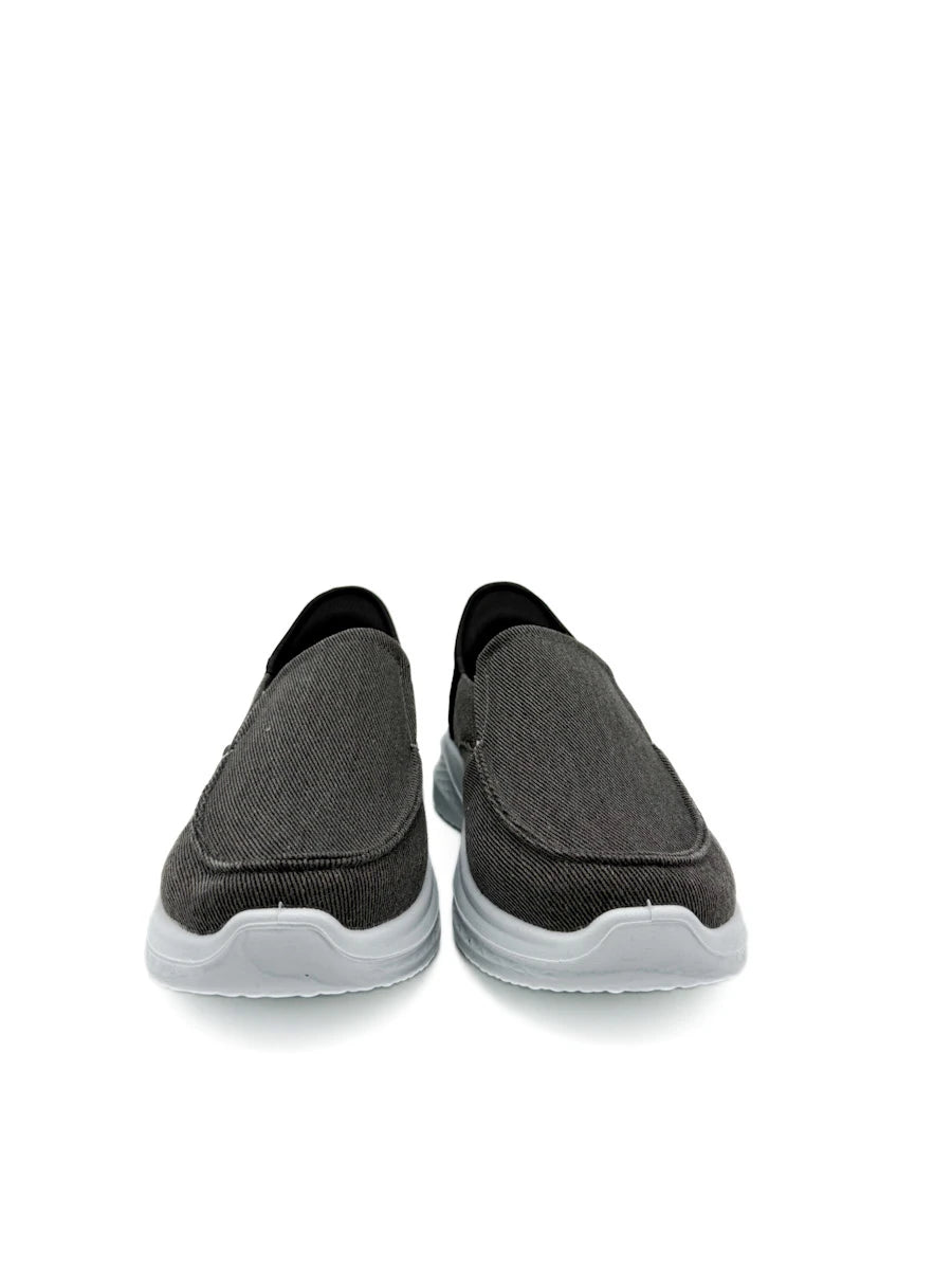 Mocasines Deportivos de Lona para Hombre Calzado Confort Slip-On