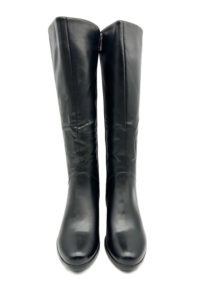 Bota Alta Tacón Medio de Mujer Referencia 22158