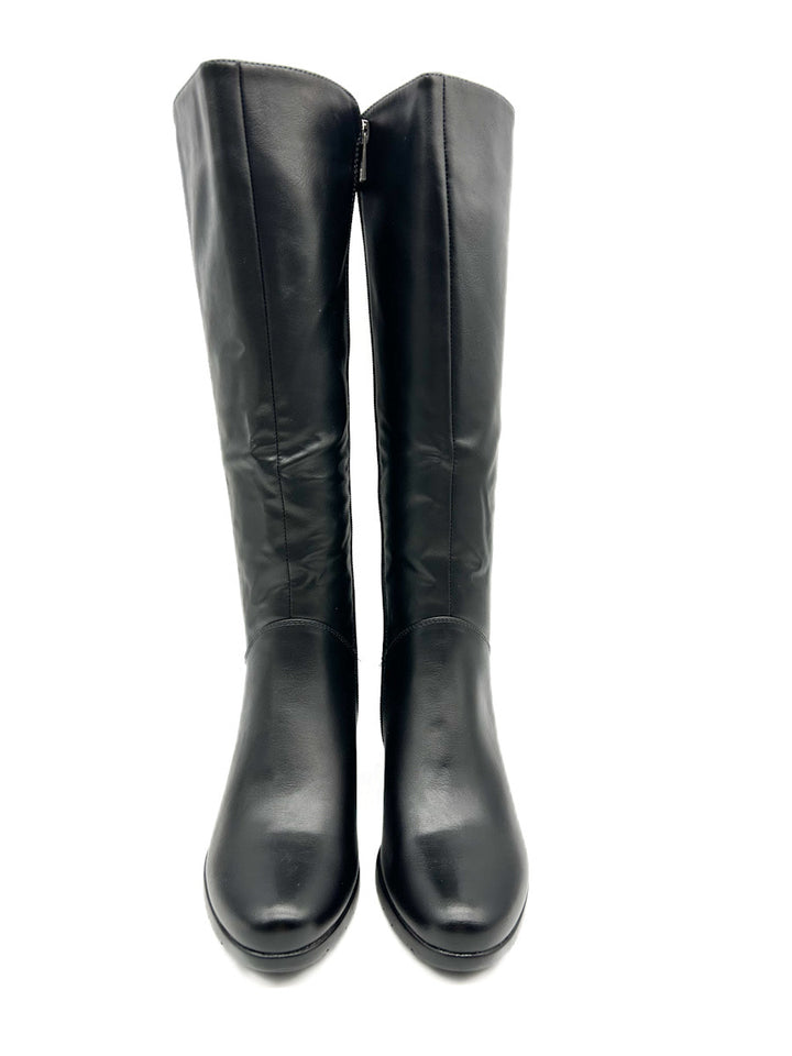 Bota Alta Tacón Medio de Mujer Referencia 22158