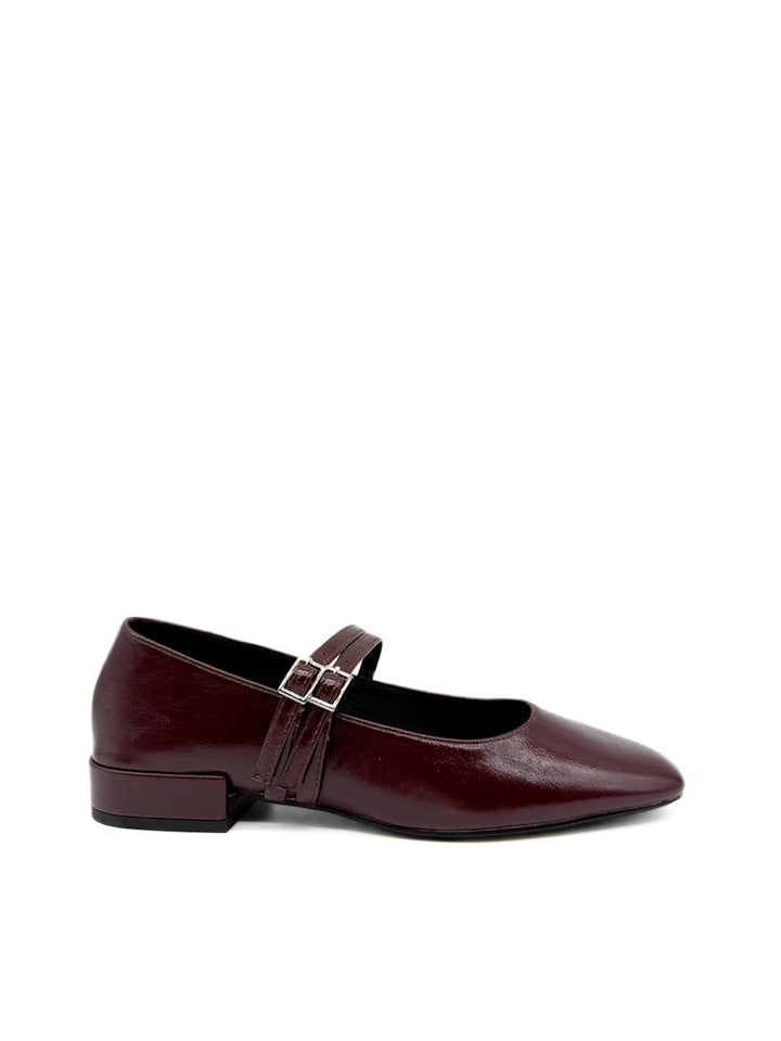 Zapatos Mary Jane con Tacón bajo y Correas Dobles Corina M5645