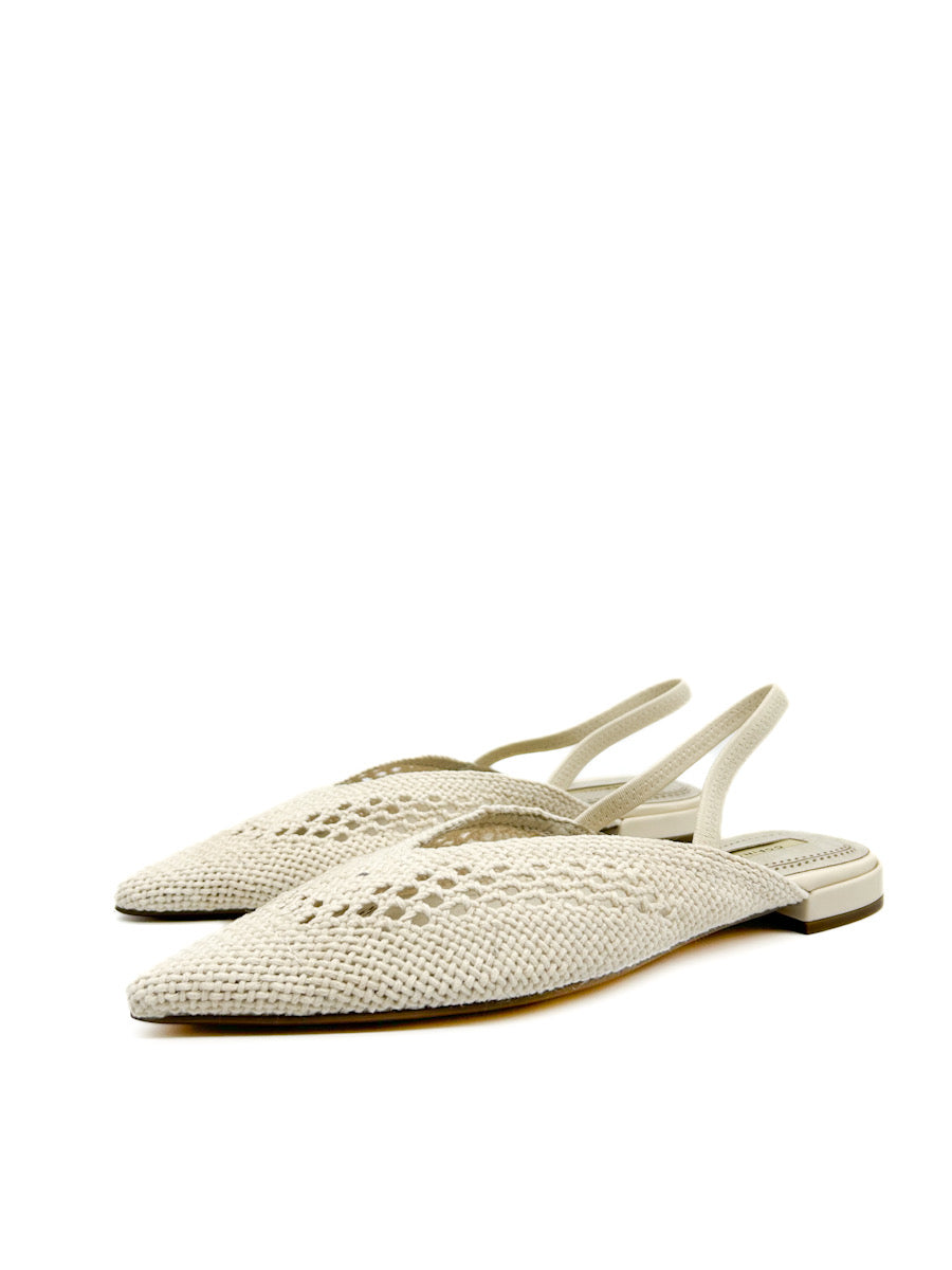 Zapatos Mules Planos Crochet Corina M5261