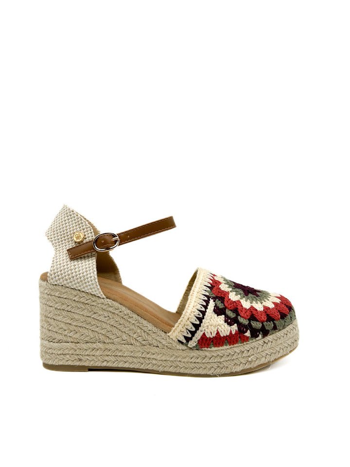 Alpargatas Cuña Crochet CF5039
