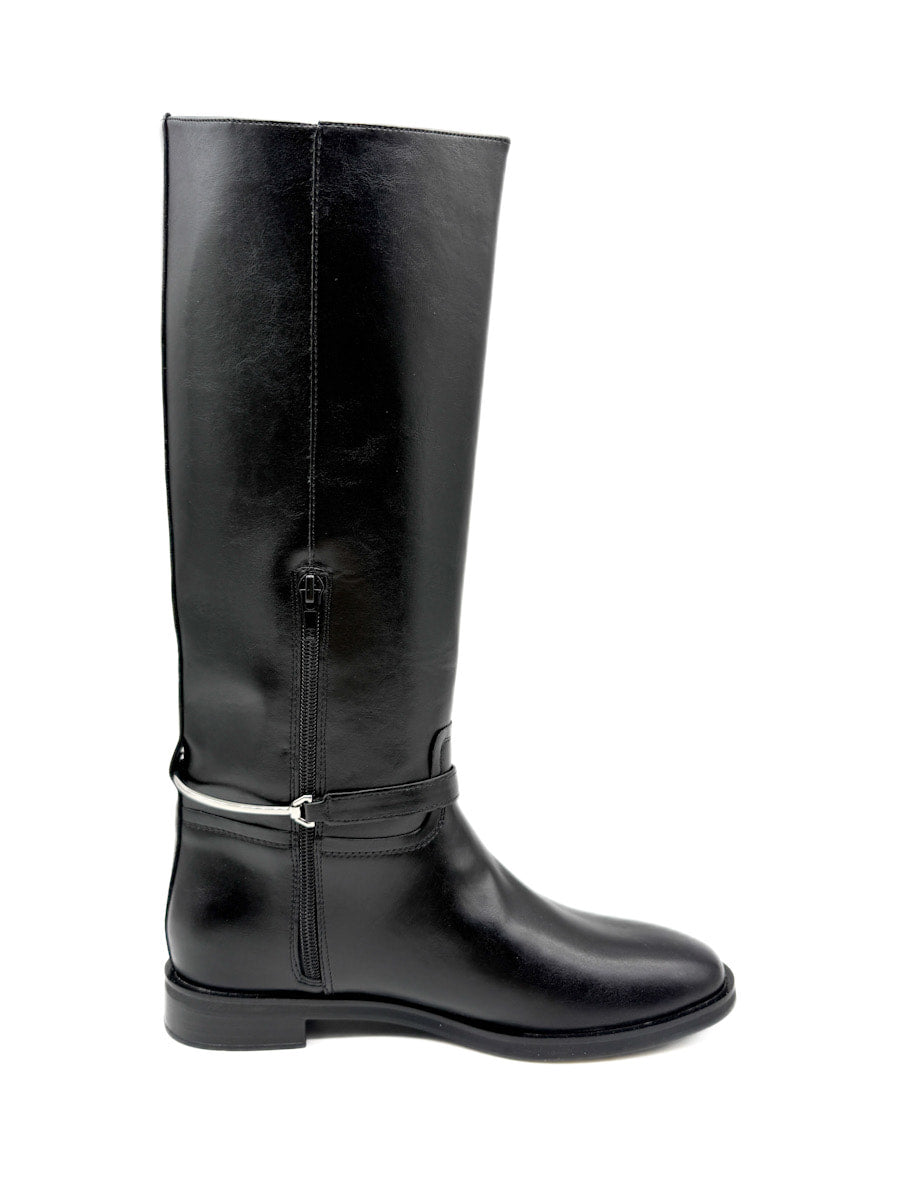 Botas altas con Tira Decorativa de Hebilla Removible Corina M5830