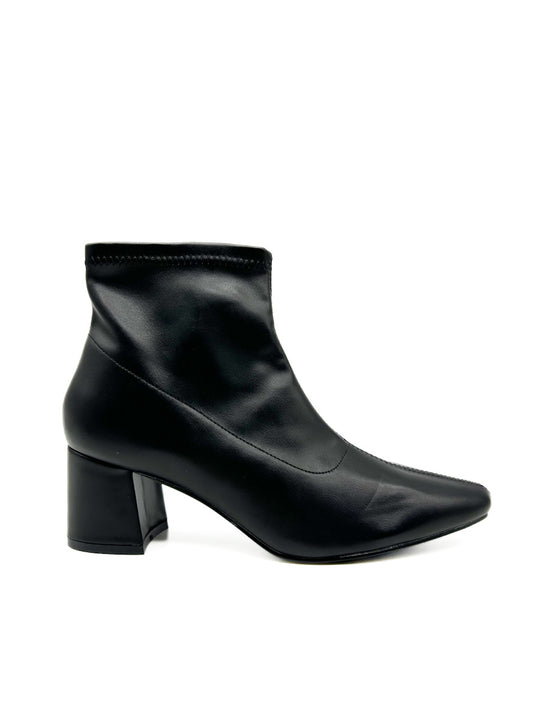 Botín Color Negro Mujer YZ24038 Negro