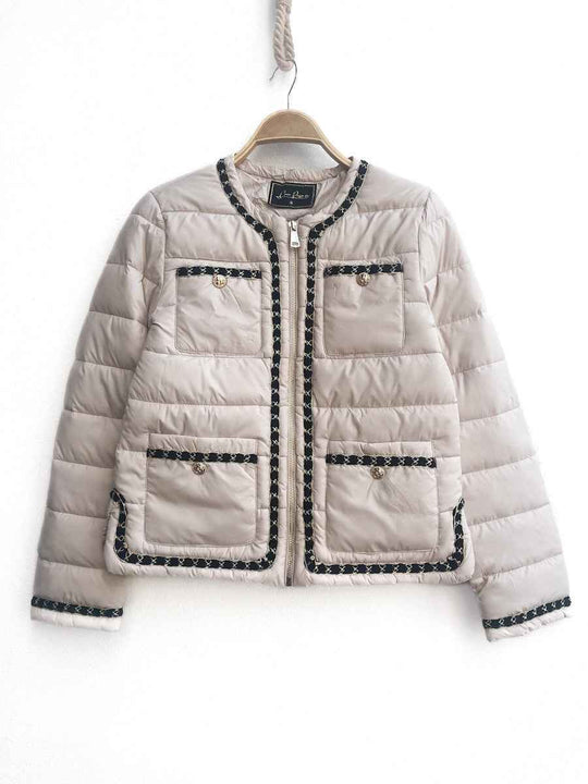 Chaqueta acolchada II Beige