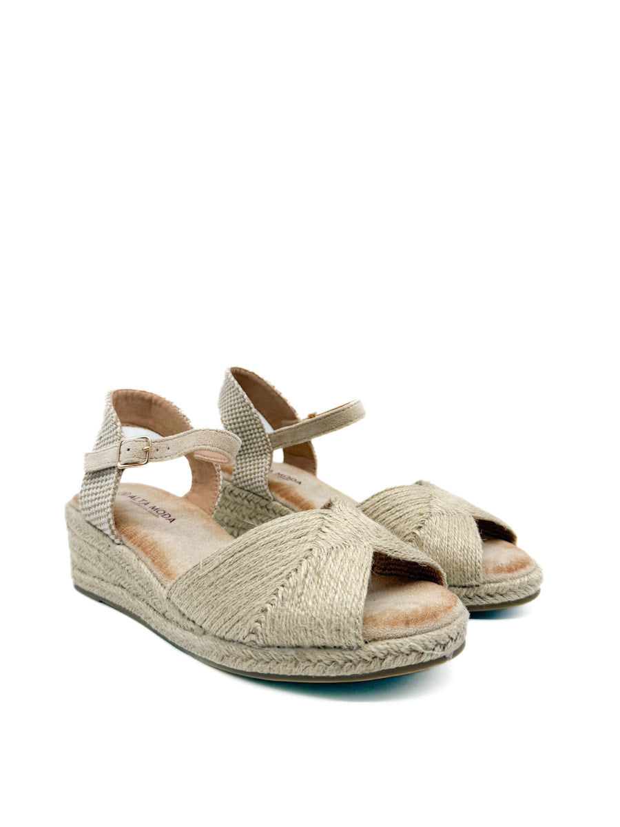 Alpargatas cuña con Plataforma de Yute – Estilo y Comodidad para el Verano
