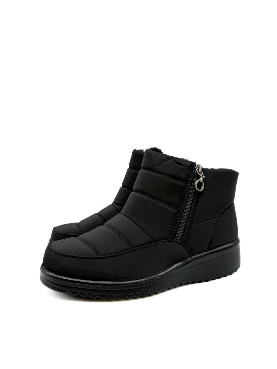 Botines de Nieve Impermeables con Doble Cremallera