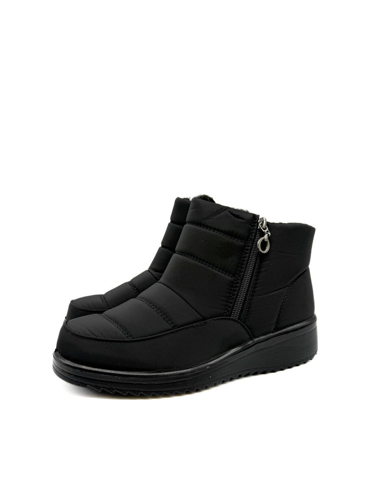 Botines de Nieve Impermeables con Doble Cremallera