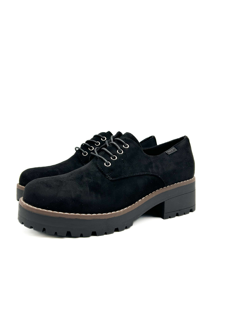 Zapato Plataforma Negro VR0118A