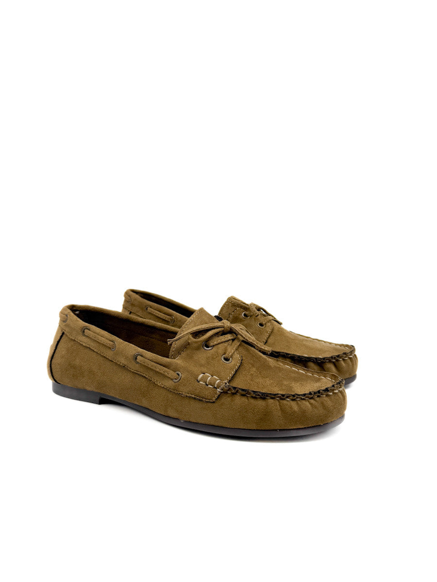 Mocasines Clásicos en Antelina Estilo Elegante Corina M5685