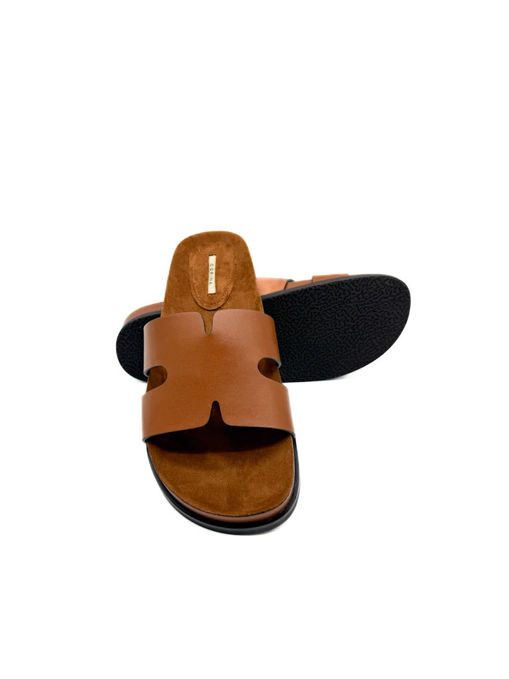 Sandalias Pala Corina en Piel Sintética con Diseño Troquelado
